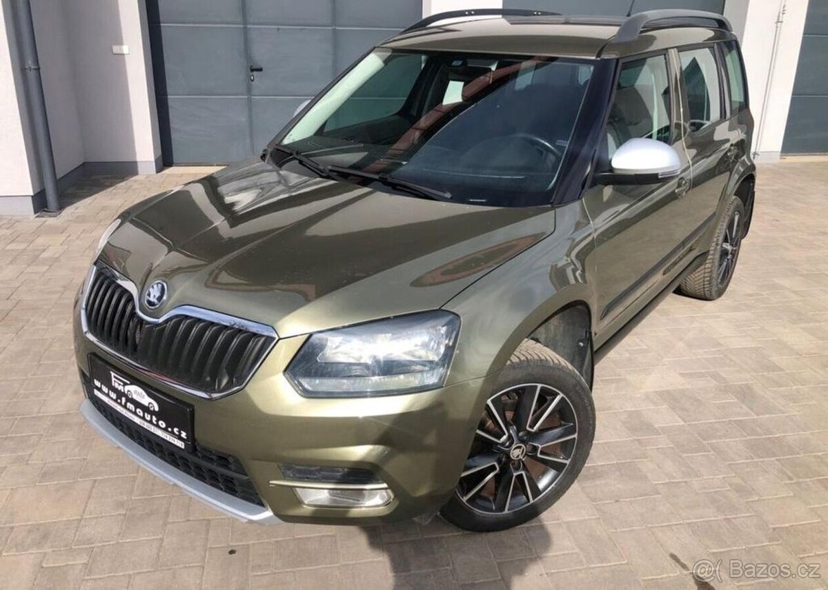 Škoda Yeti 2.0 TDi 81kW nafta manuál 81 kw