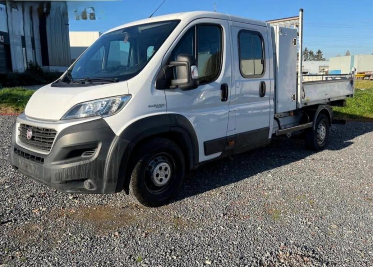 FIAT DUCATO SKLOPKA 7MÍST RV 2018 2.3JTD DPH SKLÁPĚČ