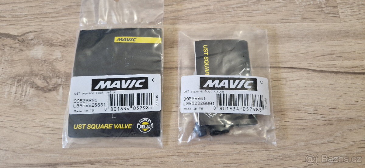 Bezdušové ventilky MAVIC UST RVC, 33mm