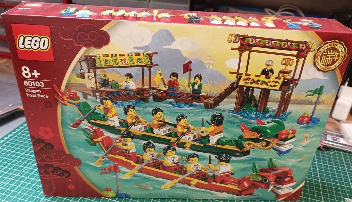Nové LEGO 80103 Závod dračích lodí Dragon boat race