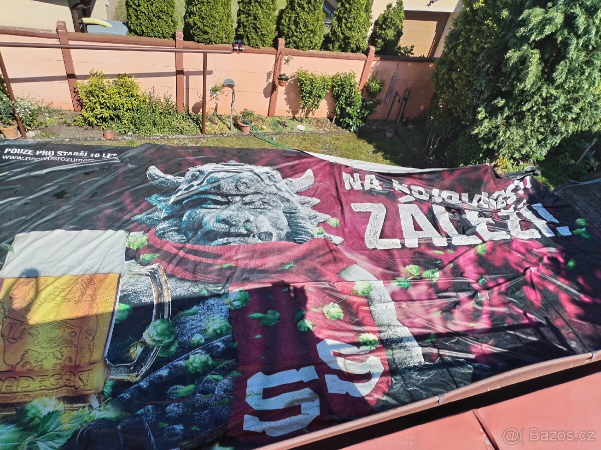 Plachta reklamní, zakrývací
