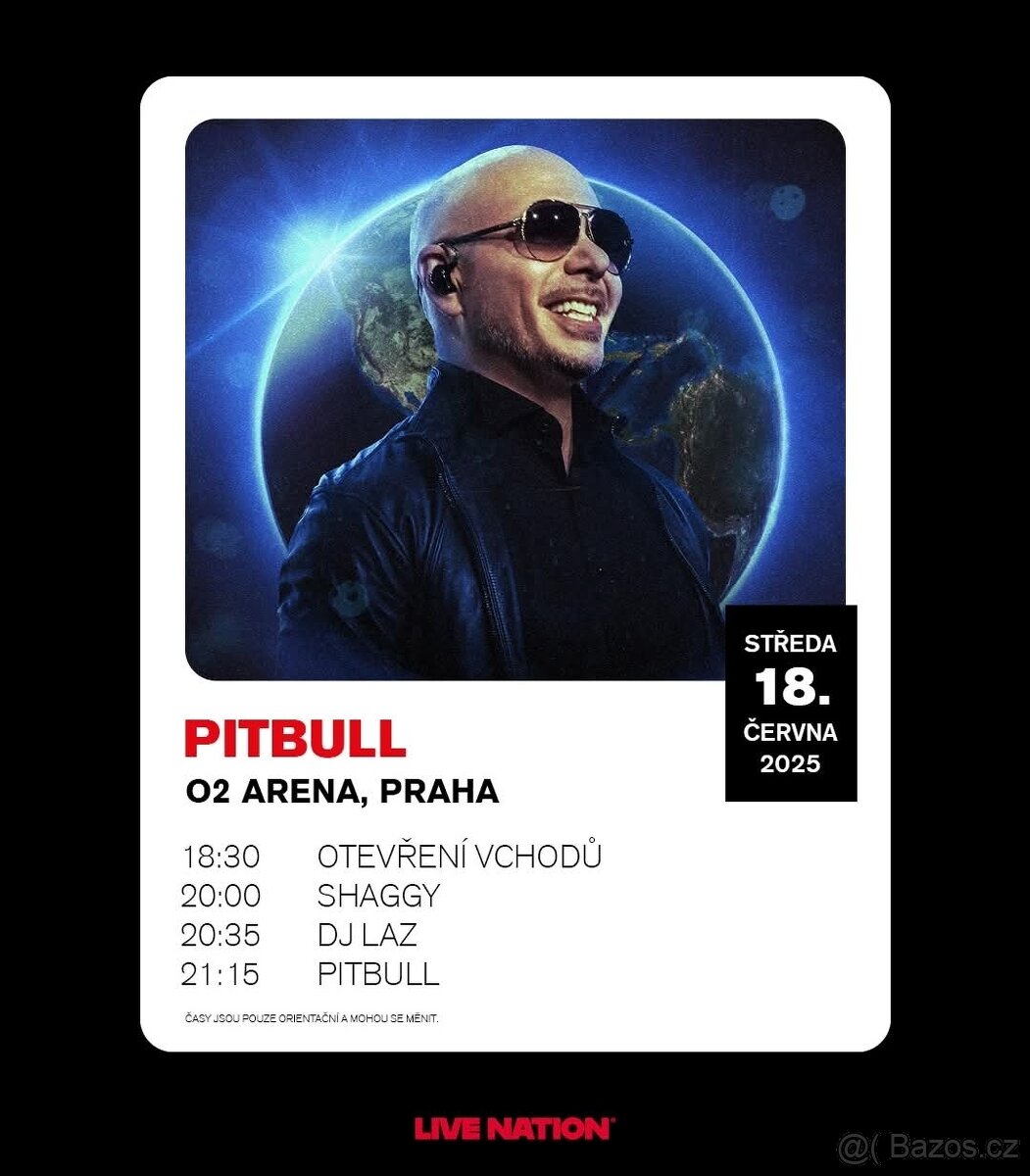 2X STÁNÍ PITBULL 18.6. PRAHA