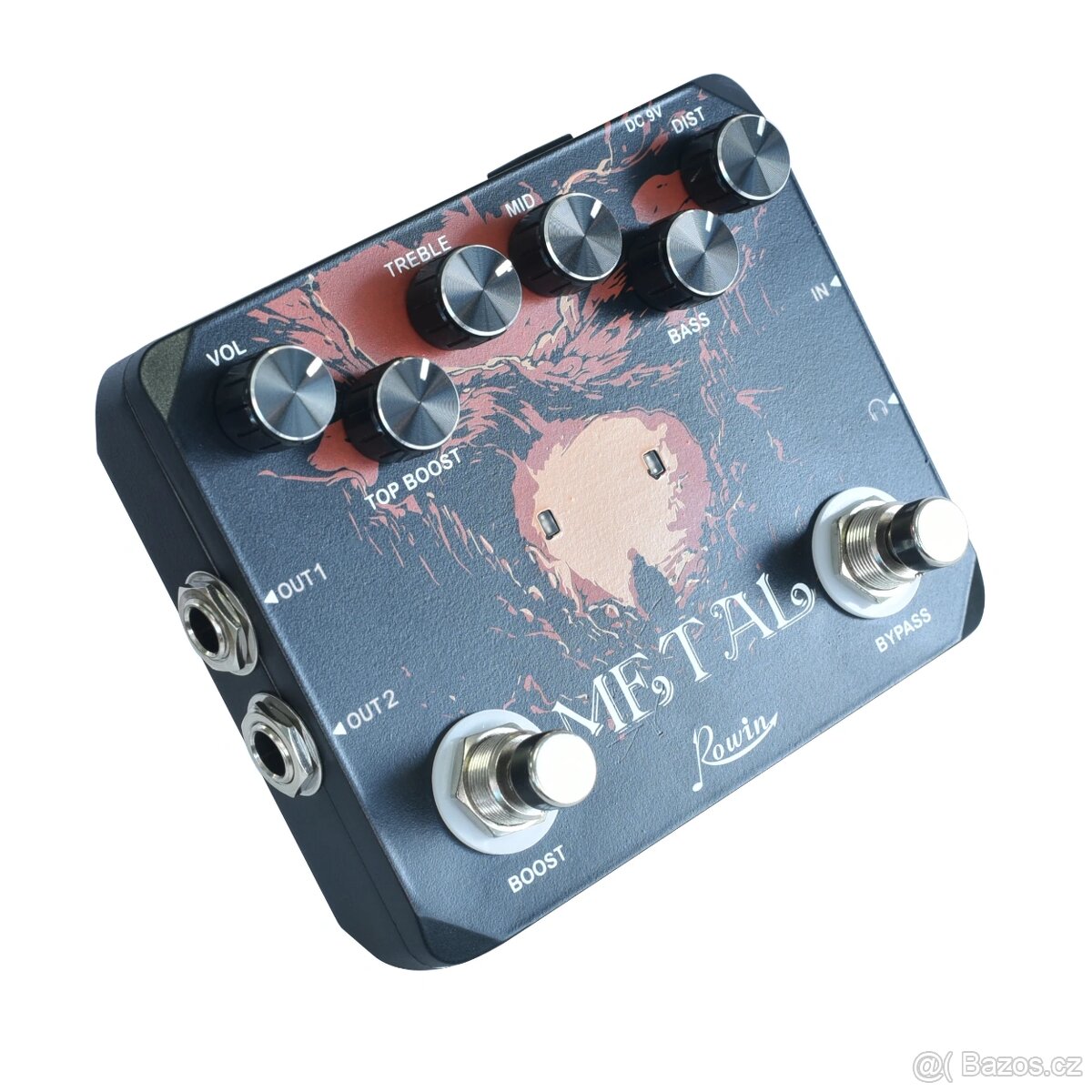 Kytarový efektový pedál Rowin LTL-03 Metal , Nový