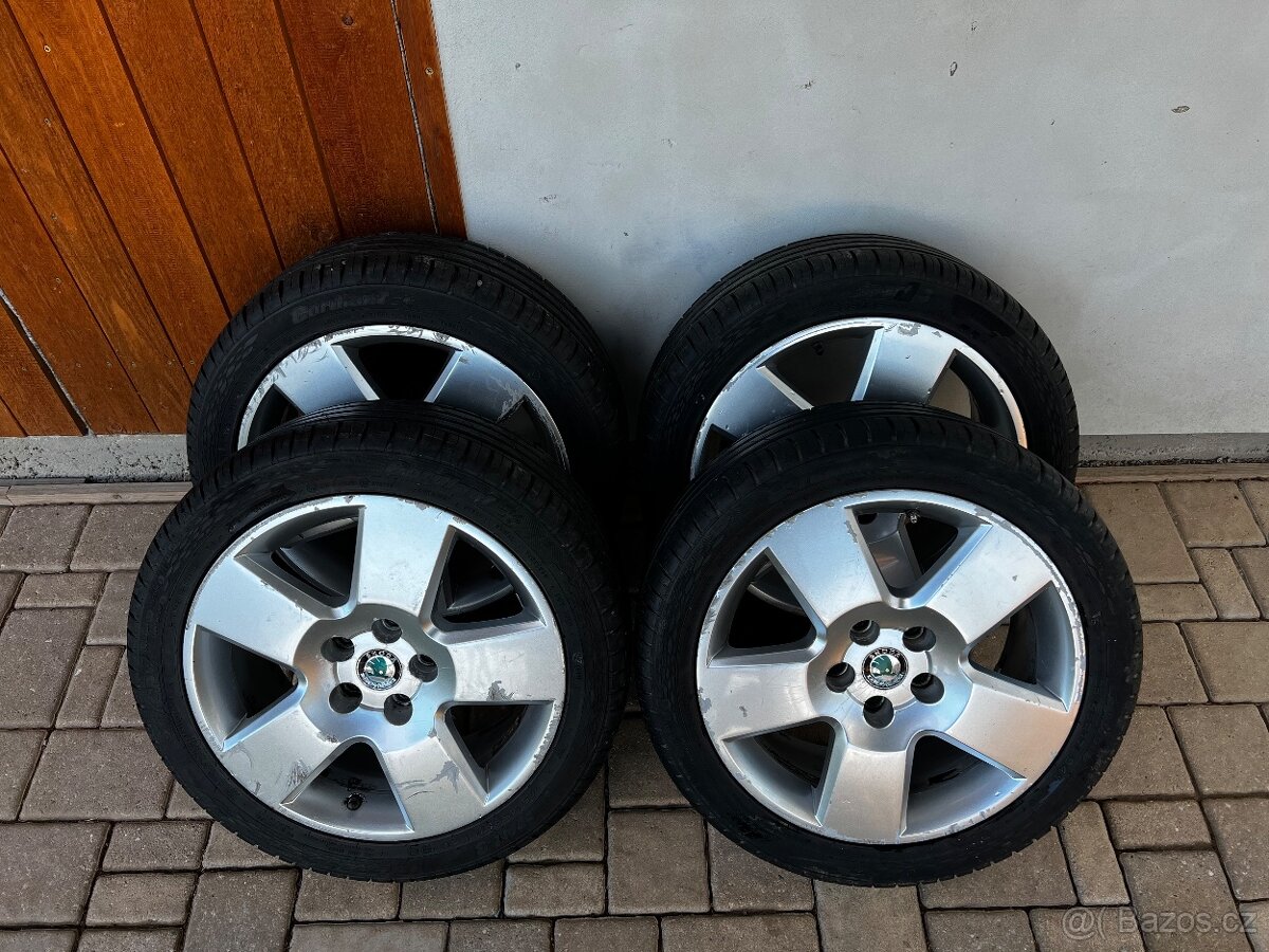 Sada Alu kol Škoda 17"