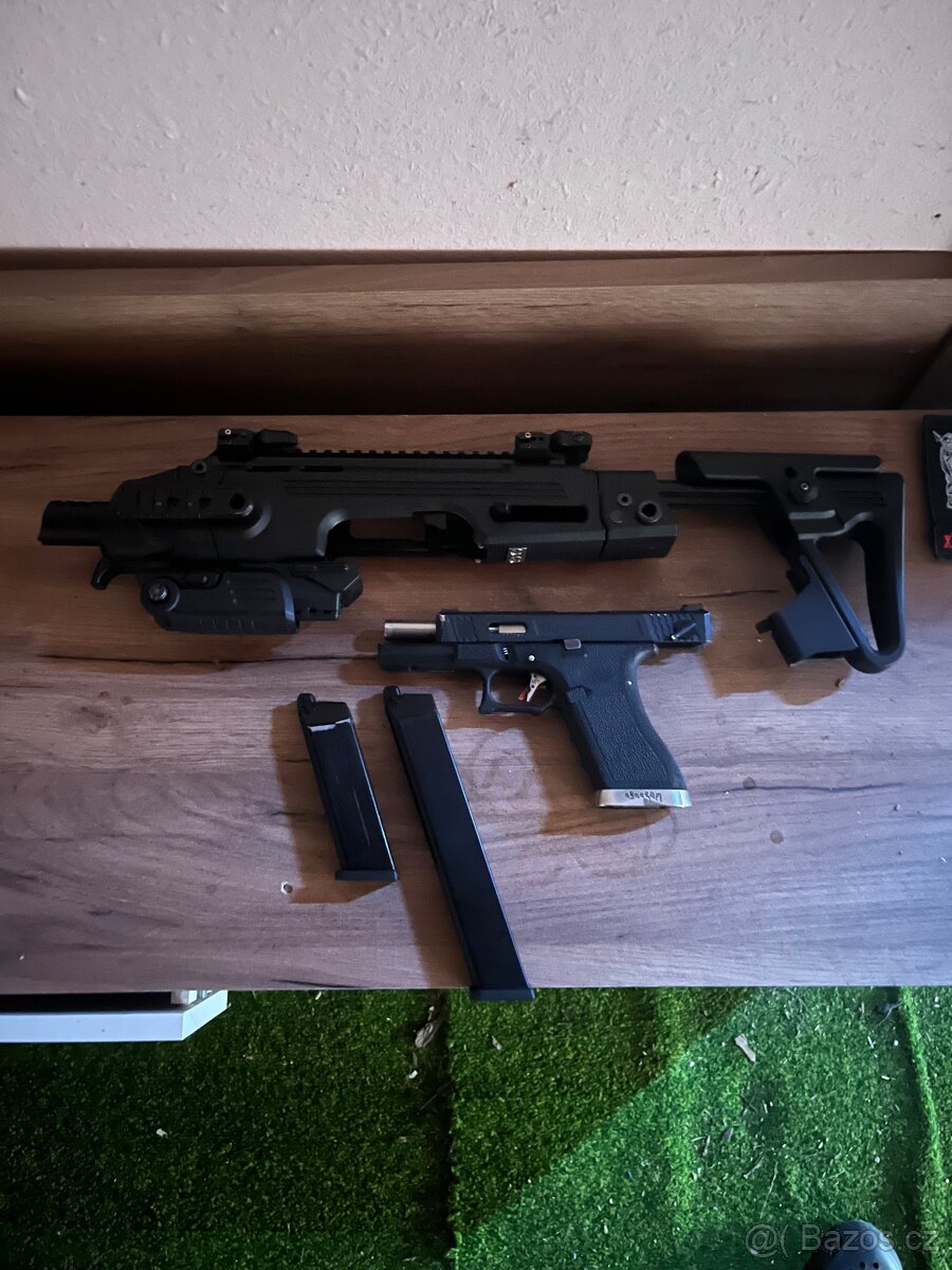 Glock 18 WE, CAA Roni, TM Glock zásobníky