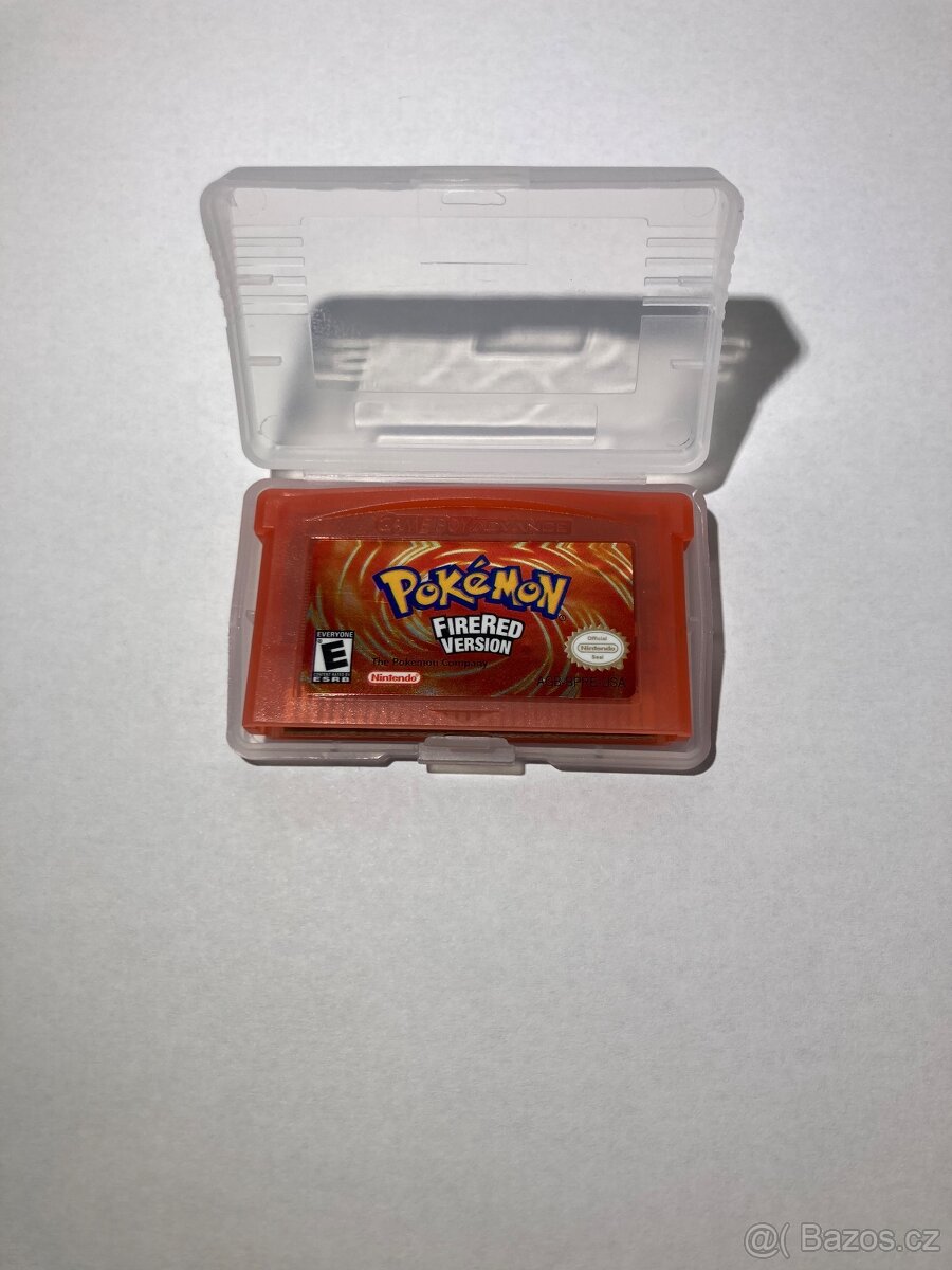 Pokemon FireRed Version GBA