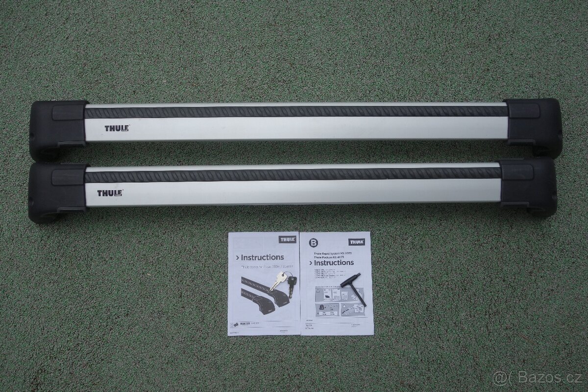 Volvo V60, V90, XC40, střešní nosiče Thule WingBar Edge 959X