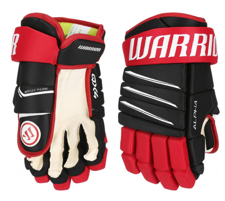Hokejové rukavice Warrior Alpha QX4 SR
