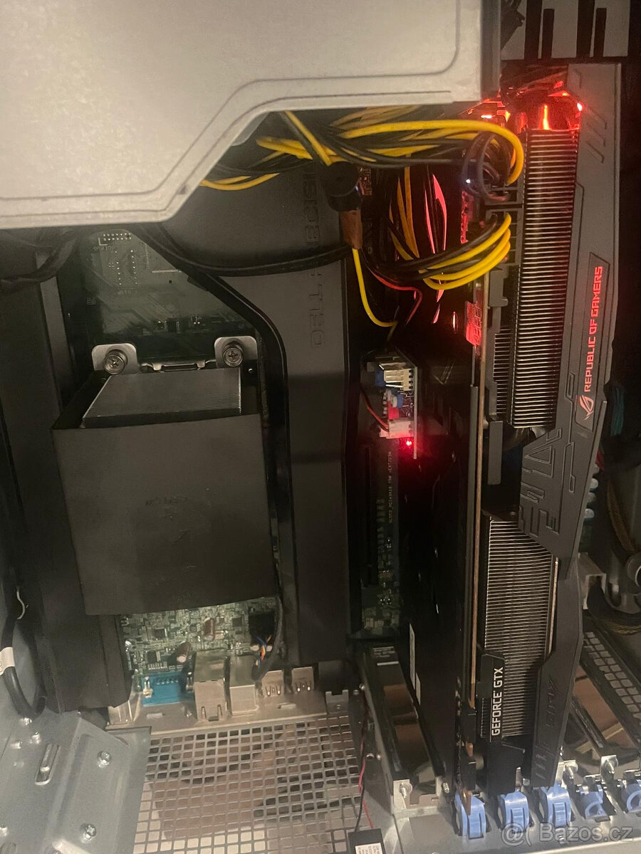 herní PC DELL T5810,16ti jádro, 128GB RAM, GTX1080Ti,1TB SSD