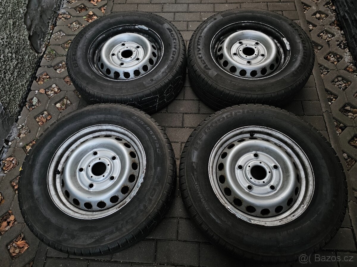 Kola disky Ford 5x160 Transit R16 6,5J zimní
