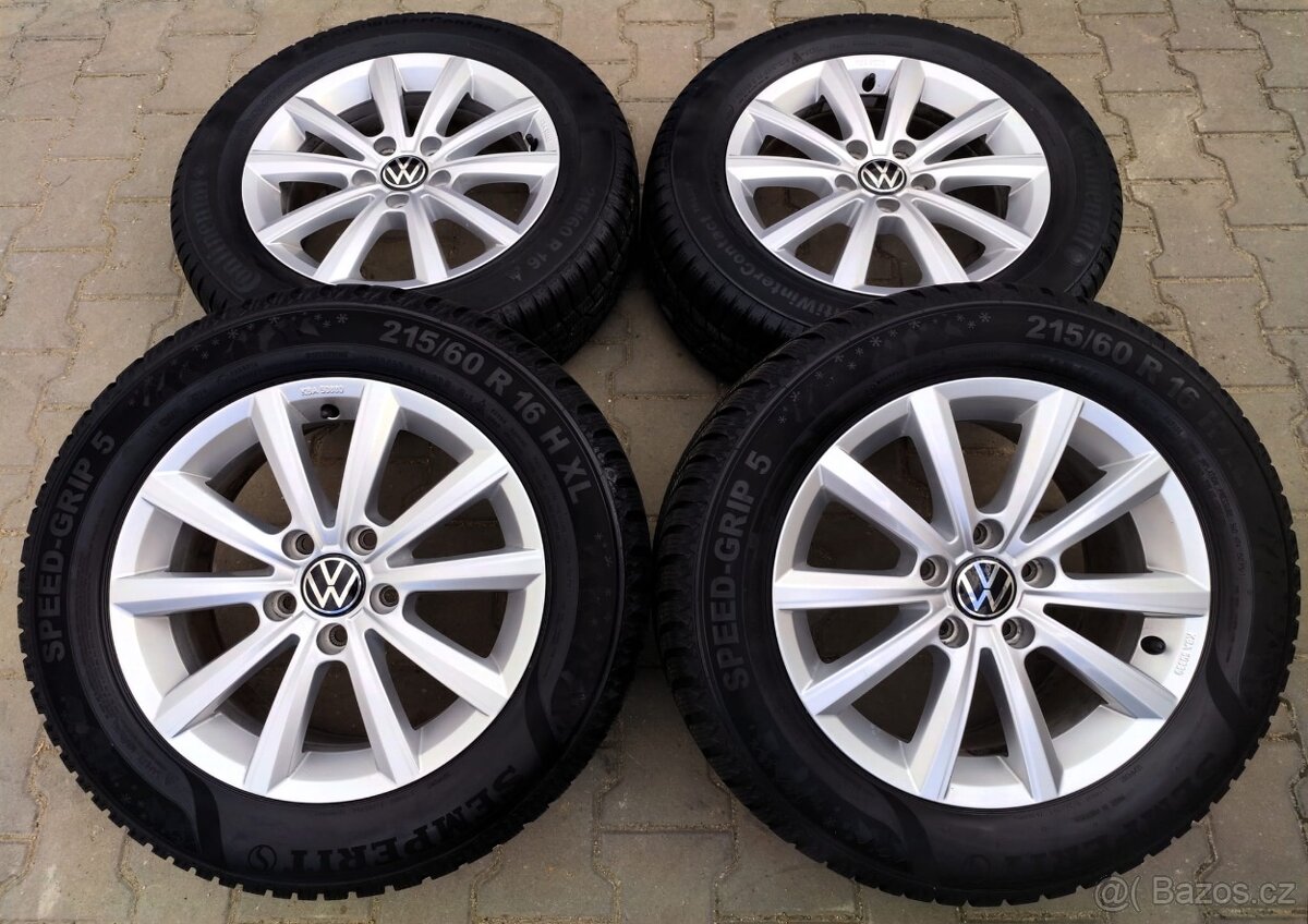 Originál sada disků VW Passat B8 5x112 R16 Merano