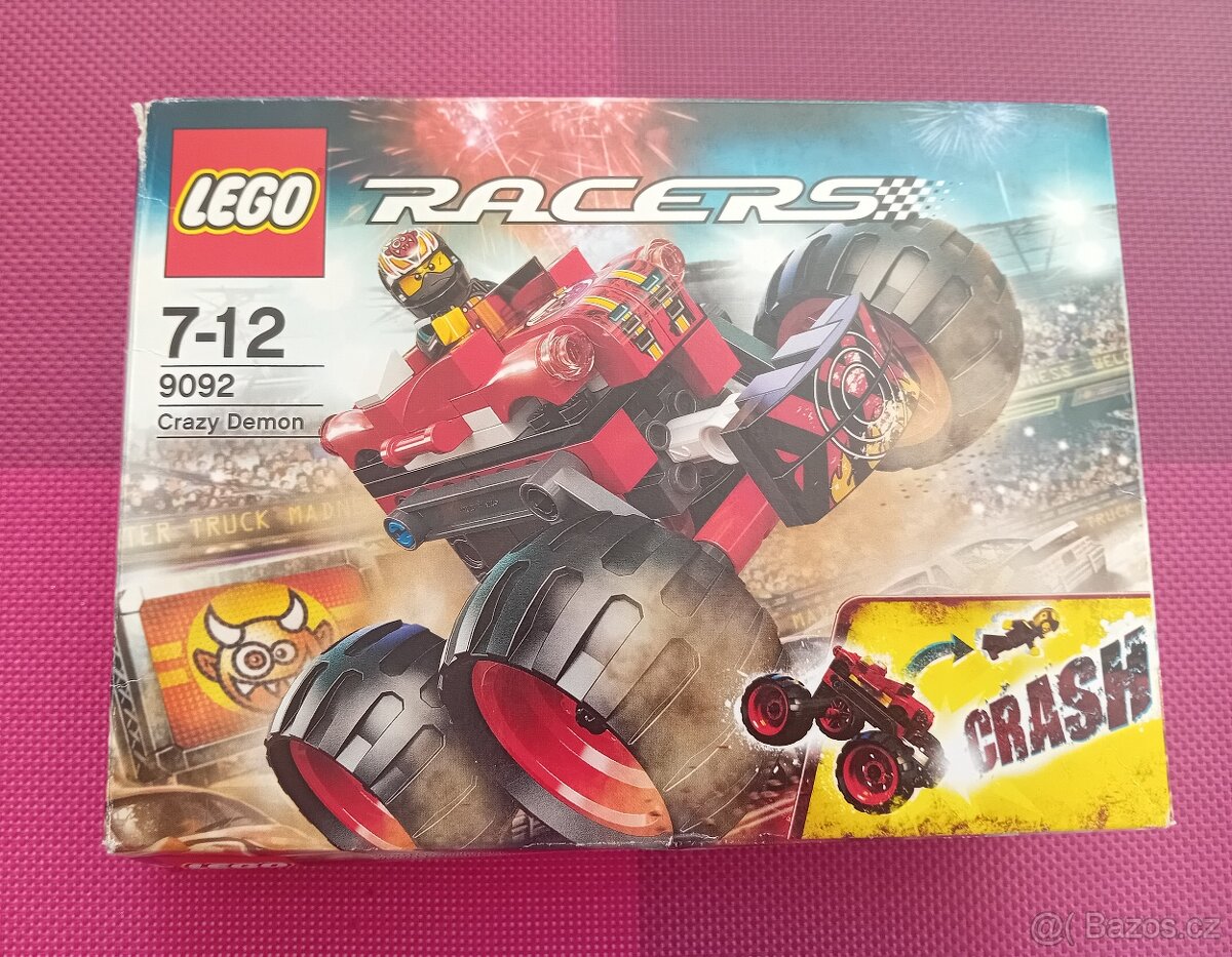 Originál krabice LEGO 9092 Racers Crazy Demon