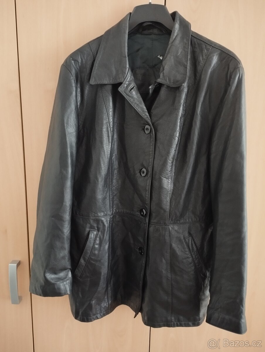 Dámské kožené sako/kabátek Herold vel. 46/48