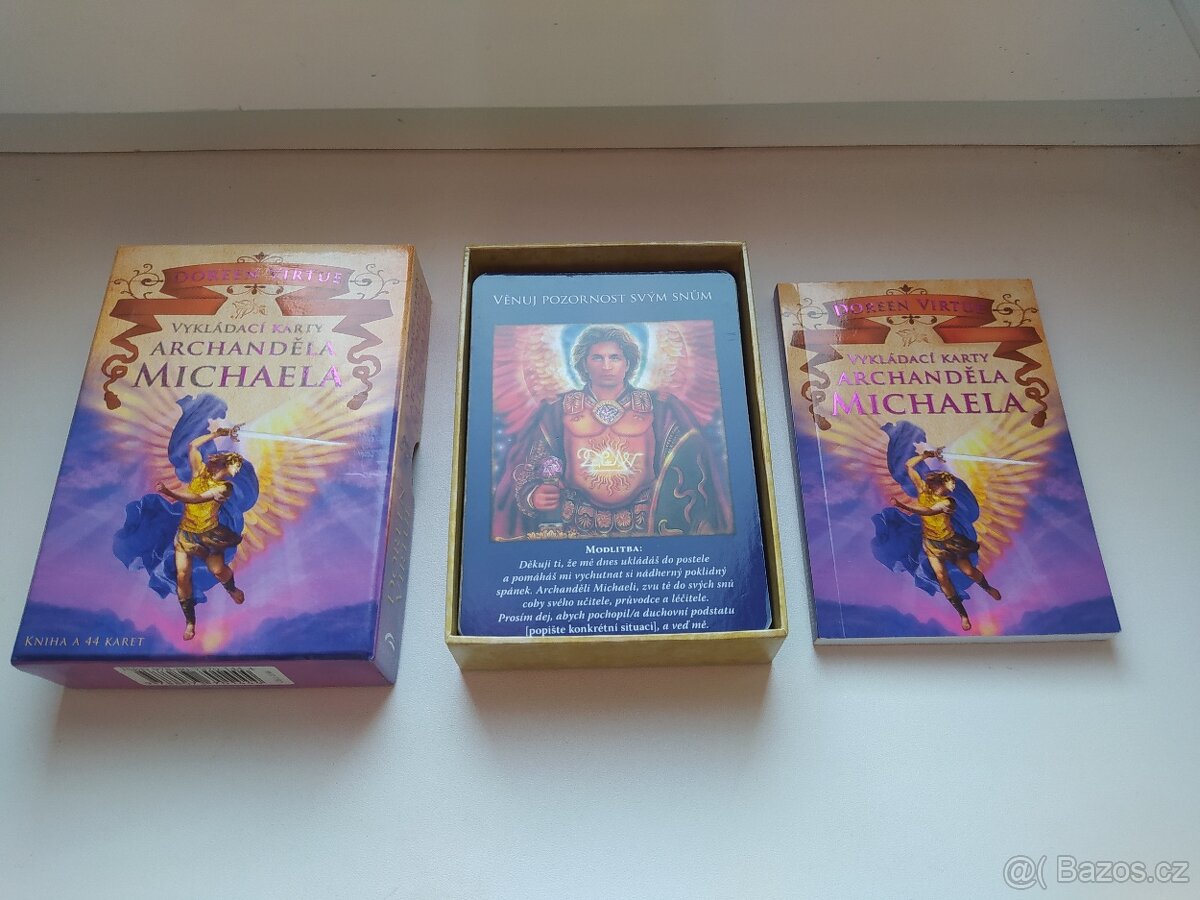 Vykládací karty Archanděla Michaela - Doreen Virtue