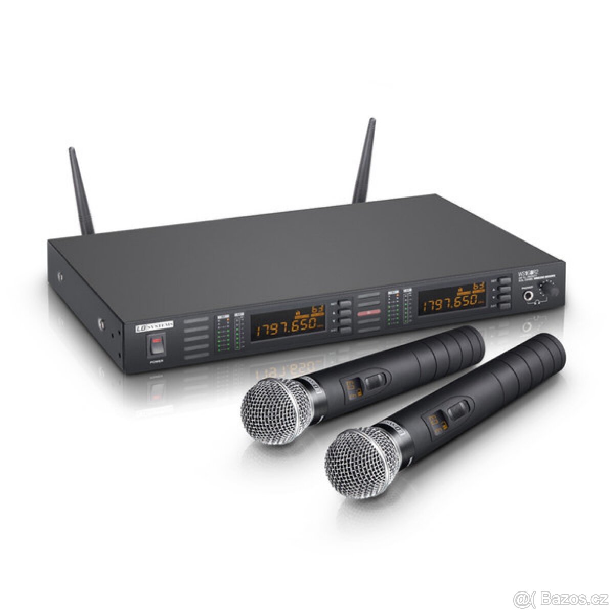LD Systems WS1G8  Wireless Mic System 2xHandheld Microphones
