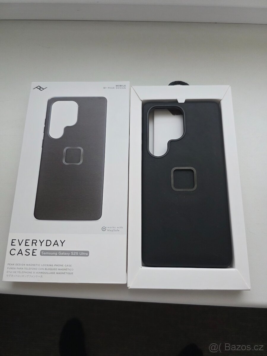 Samsung S25 Ultra - Peak Design / laather blackl/ kryt