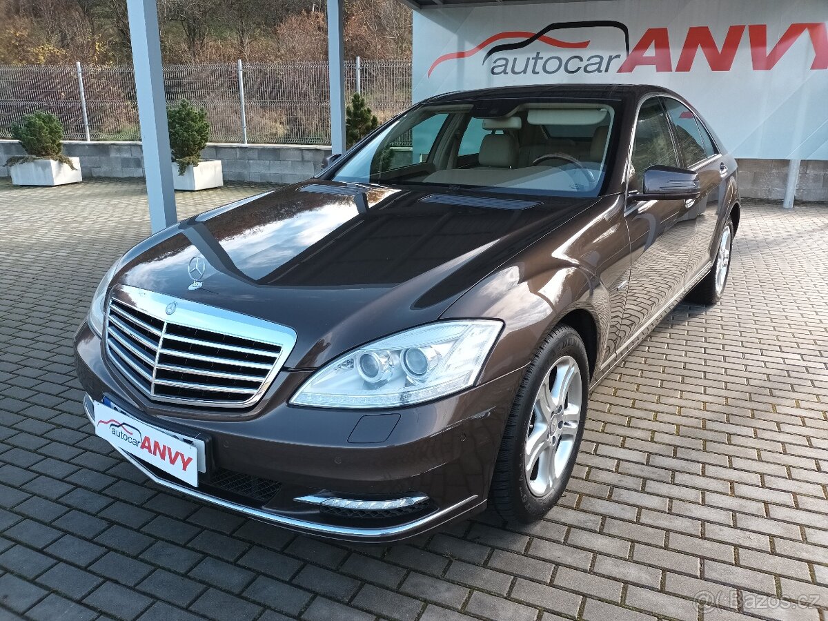 Mercedes-Benz Třídy S 3,0 350CDI,4MAT,ČR,1MAJ,KOLA