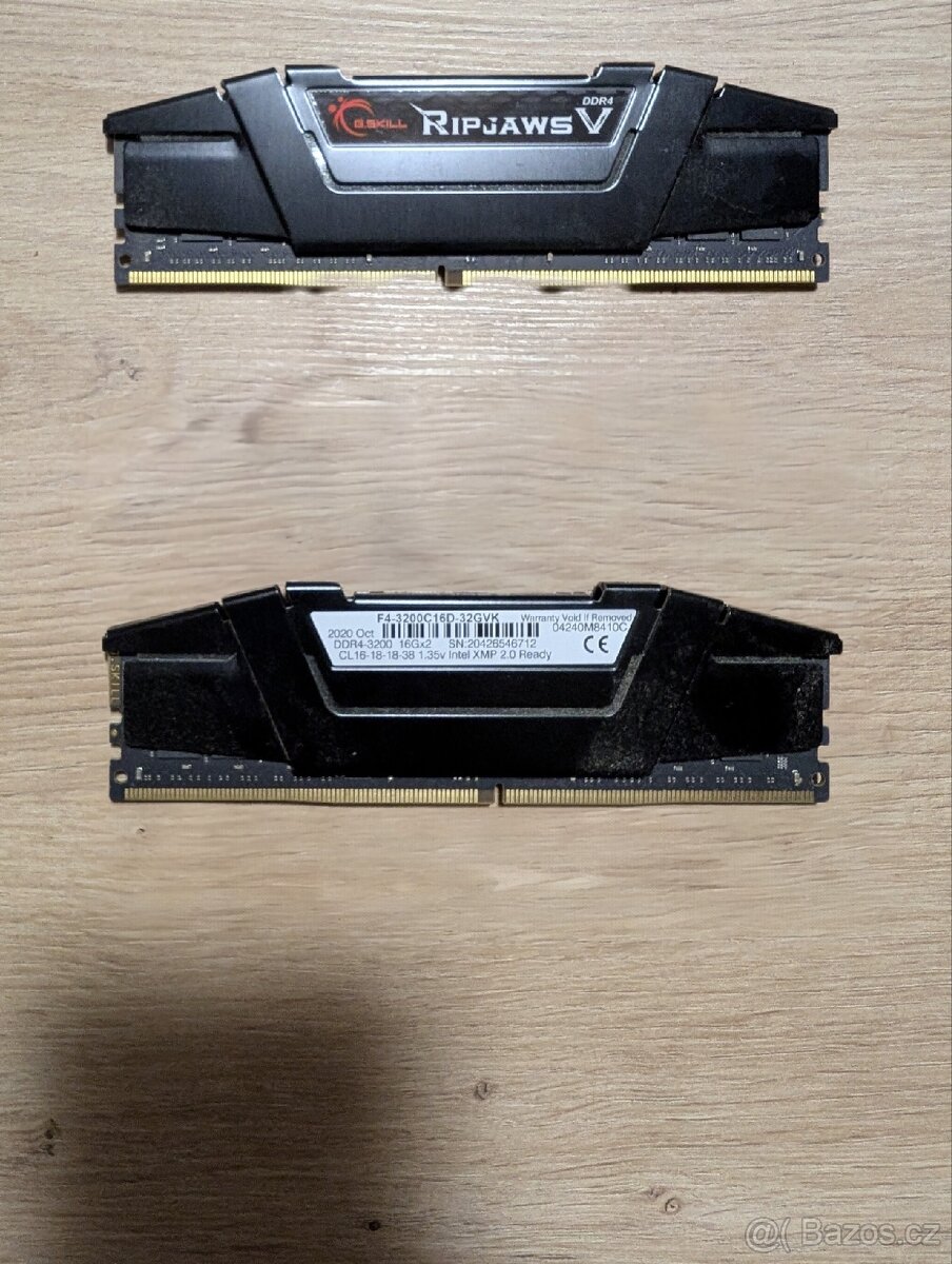 RAM 2X16 GB G.SKILL RIPJAW DDR4