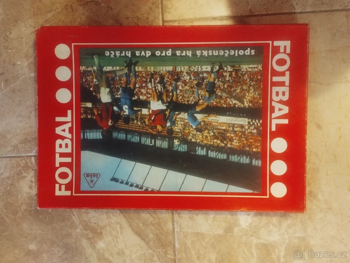 Retro stolní hra fotbal