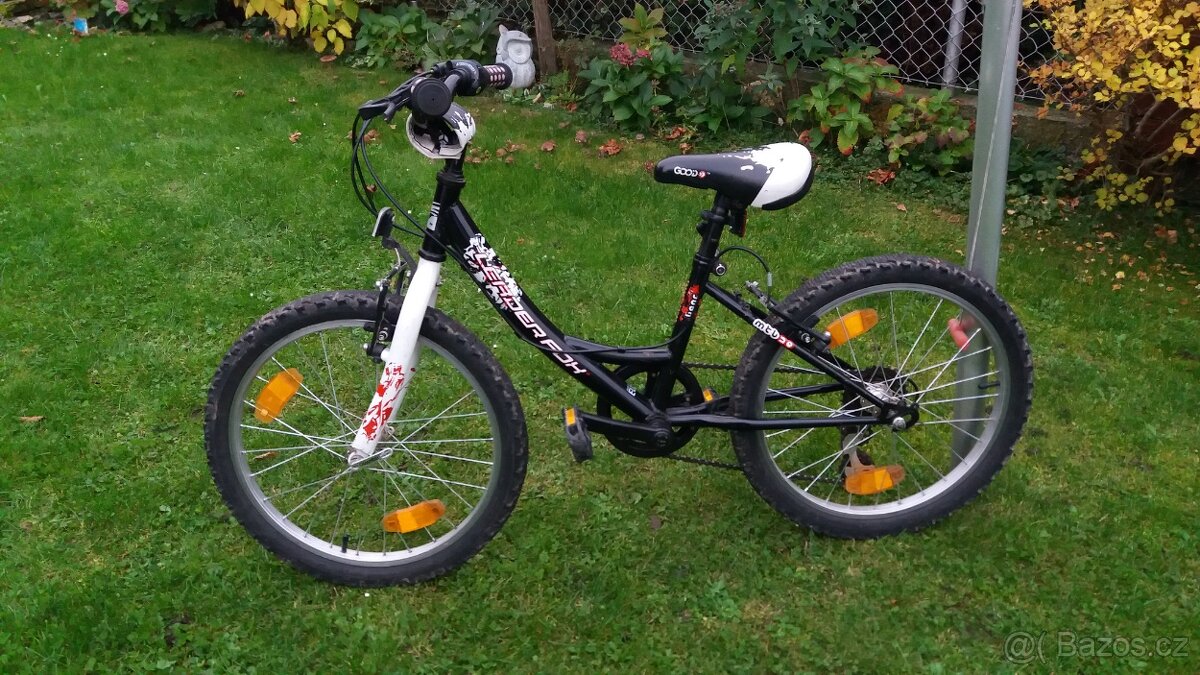 Jízdní kolo Leader Fox 20" můžu POSLAT s rámem pro děti od 