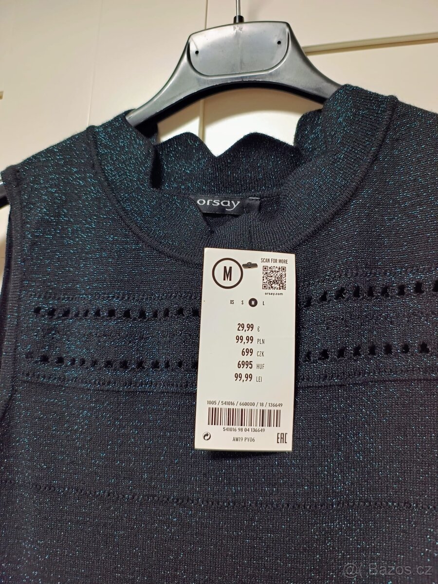 Nové krásné pouzdrové šaty Orsay vel. M