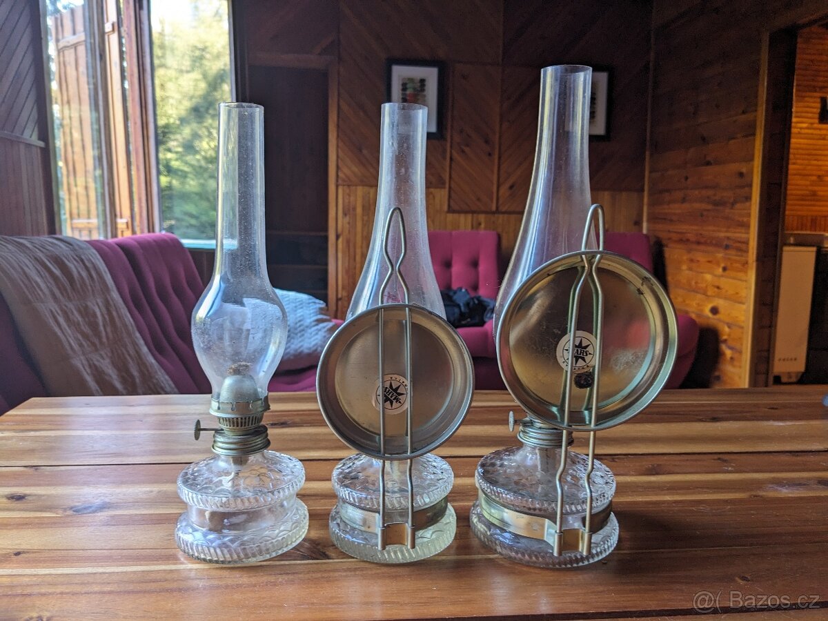 Retro petrolejky v super stavu