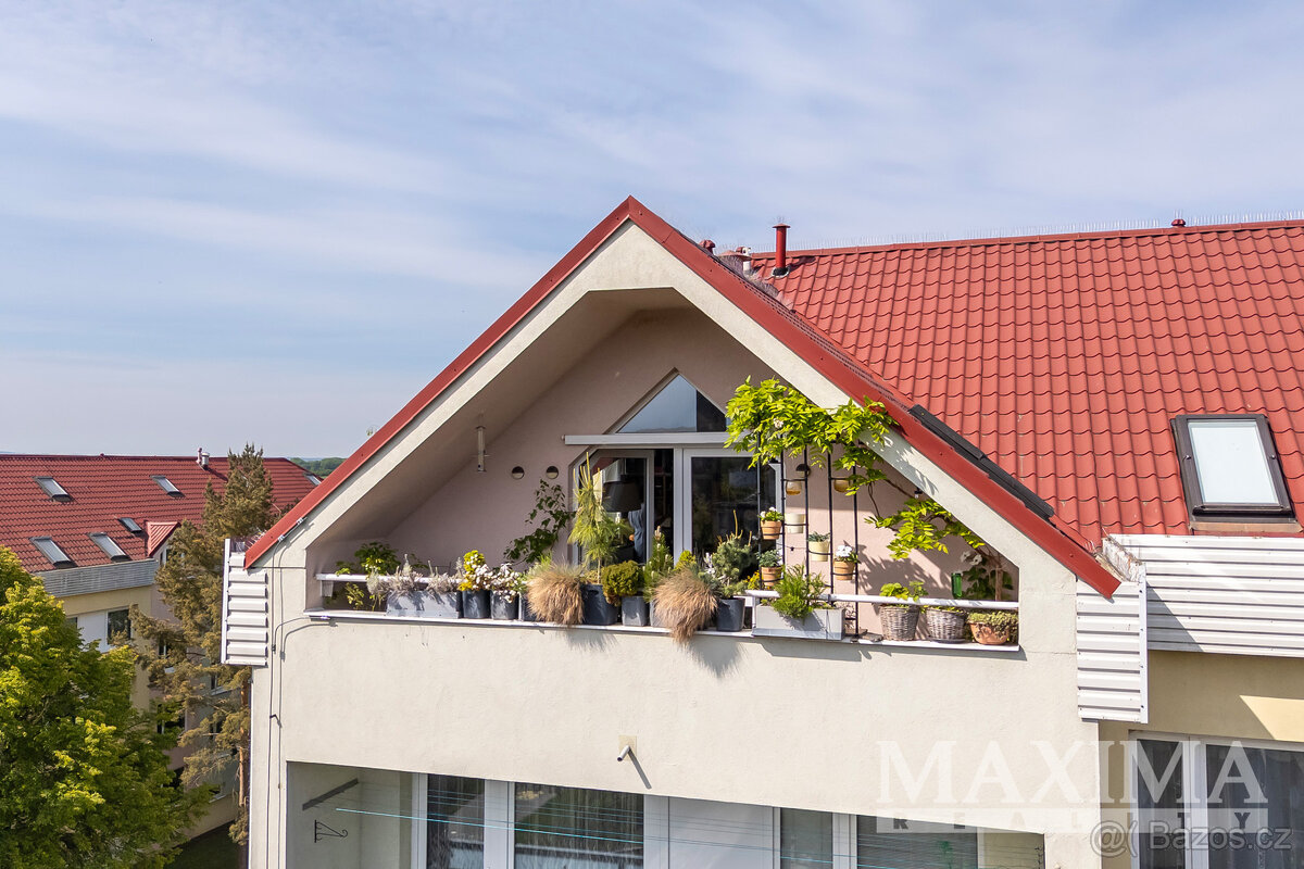 Byt 3+kk o ploše 66 m2 - Praha, Újezd nad Lesy