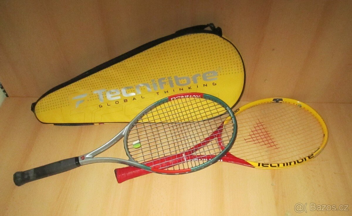 Tenisové rakety + zánovní futrál