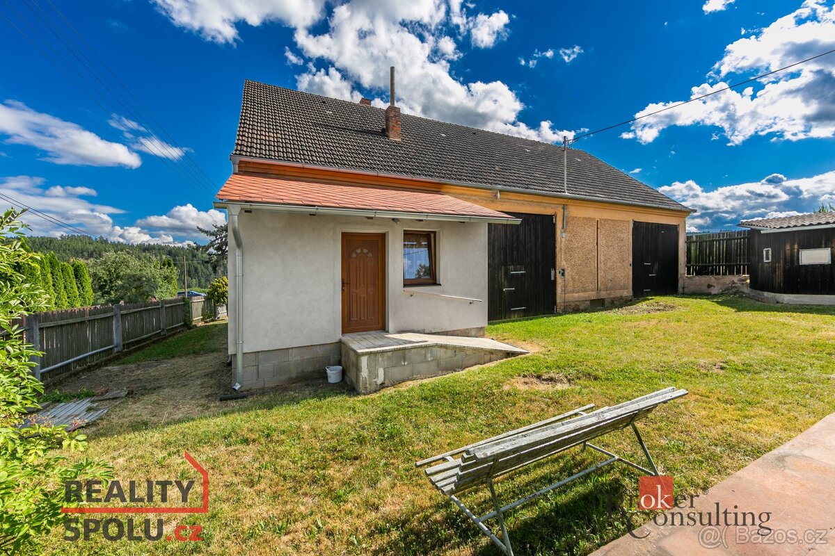 Prodej, domy/rodinný, 91 m2, 33808 Drahoňův Újezd, Rokycany
