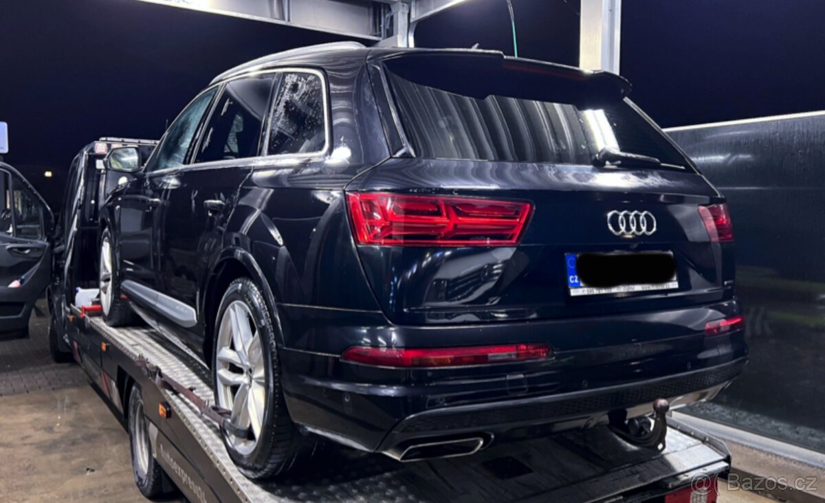 Vůz na náhradní díly Audi Q7 4M S-Line 2018 CRTC SUQ LC9X