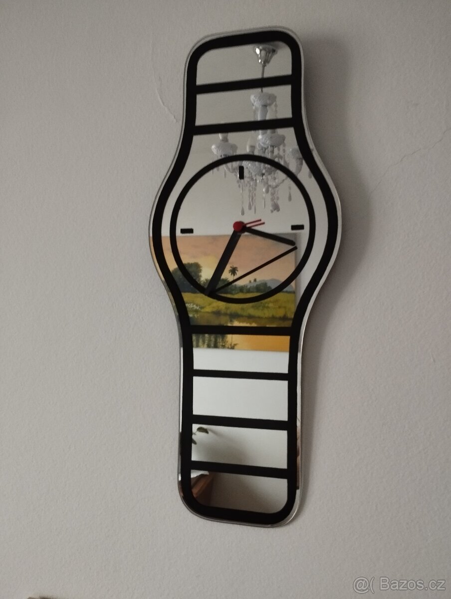 hodiny na zeď