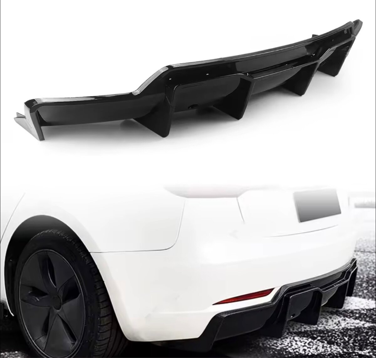 Zadní difuzor Tesla Model 3