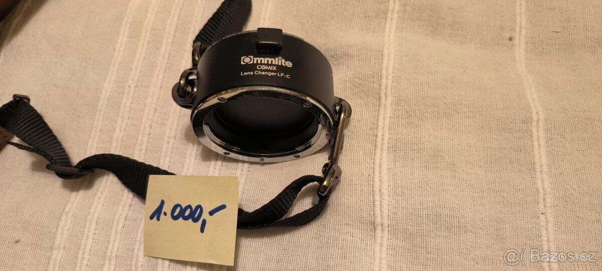 Držák na 2 objektivy Commlite