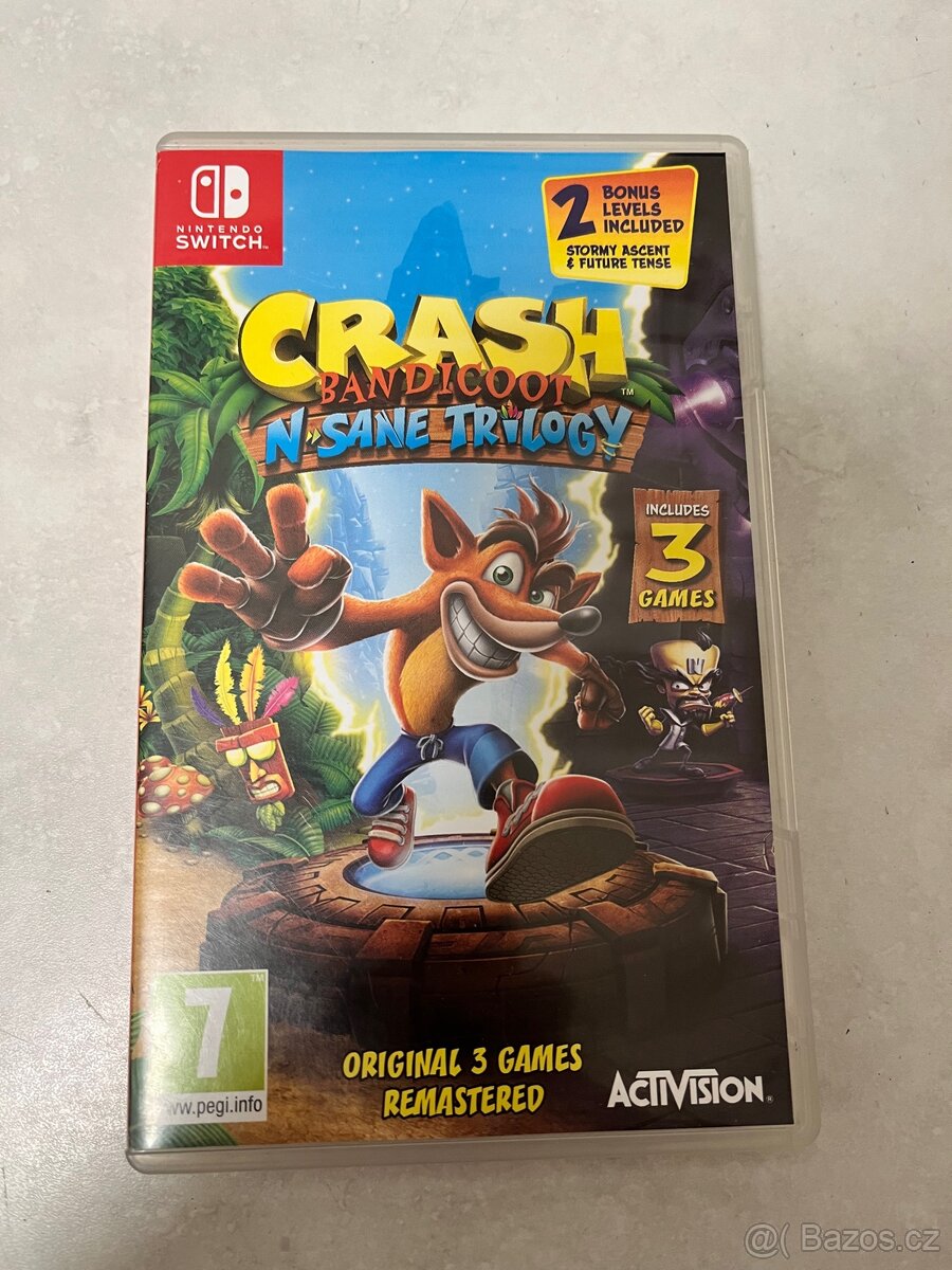 Crash bandicoot trilogy nintendo switch