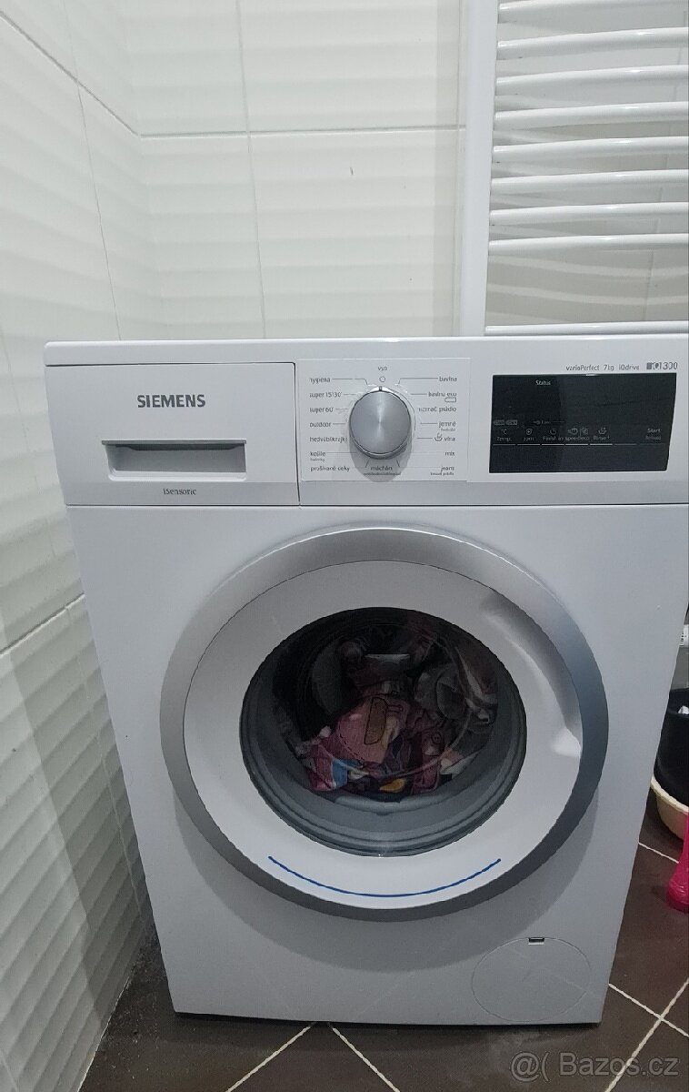 Pračka Siemens na 7kg prádla