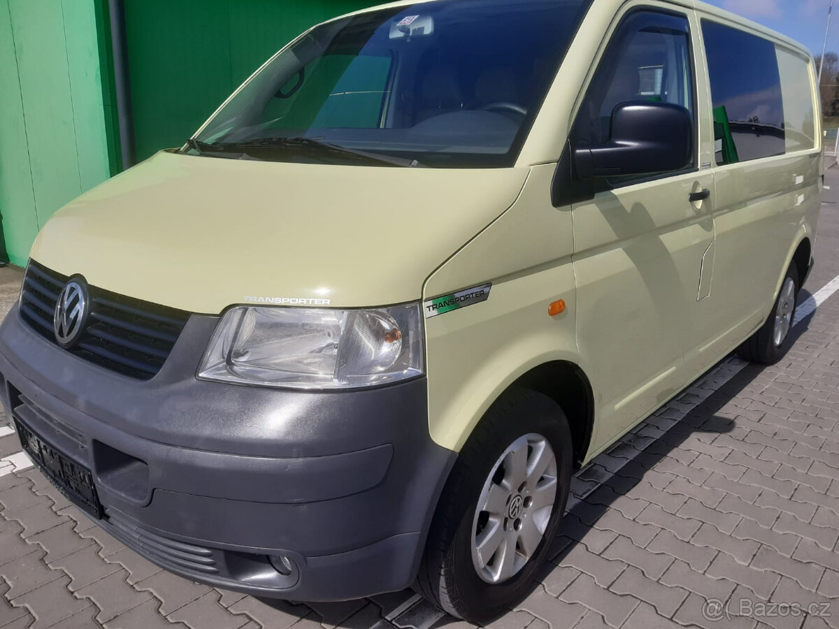 VW Transporter T5, 1,9tdi bez DPF 6míst