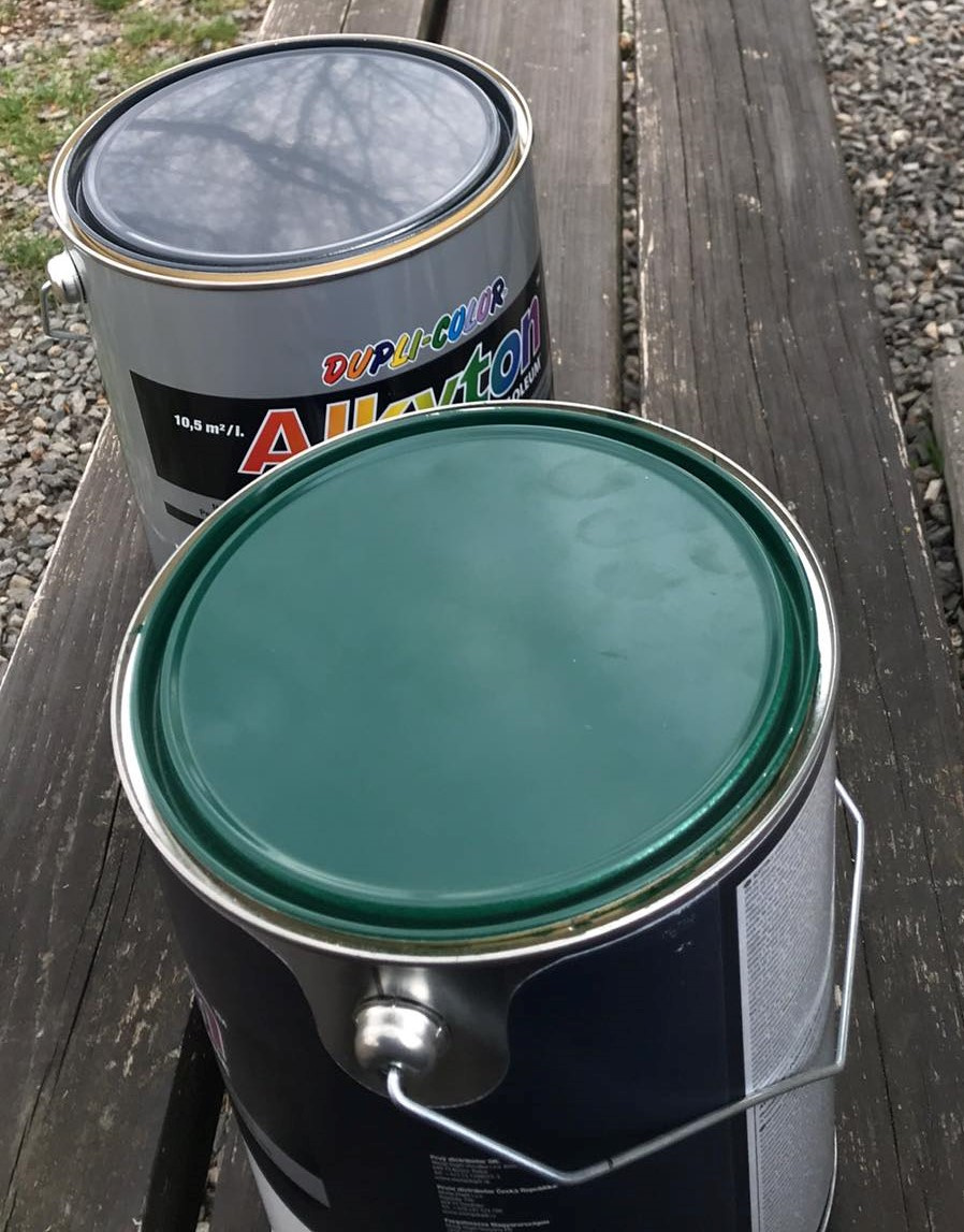 Alkyton - barva na kov a dřevo
