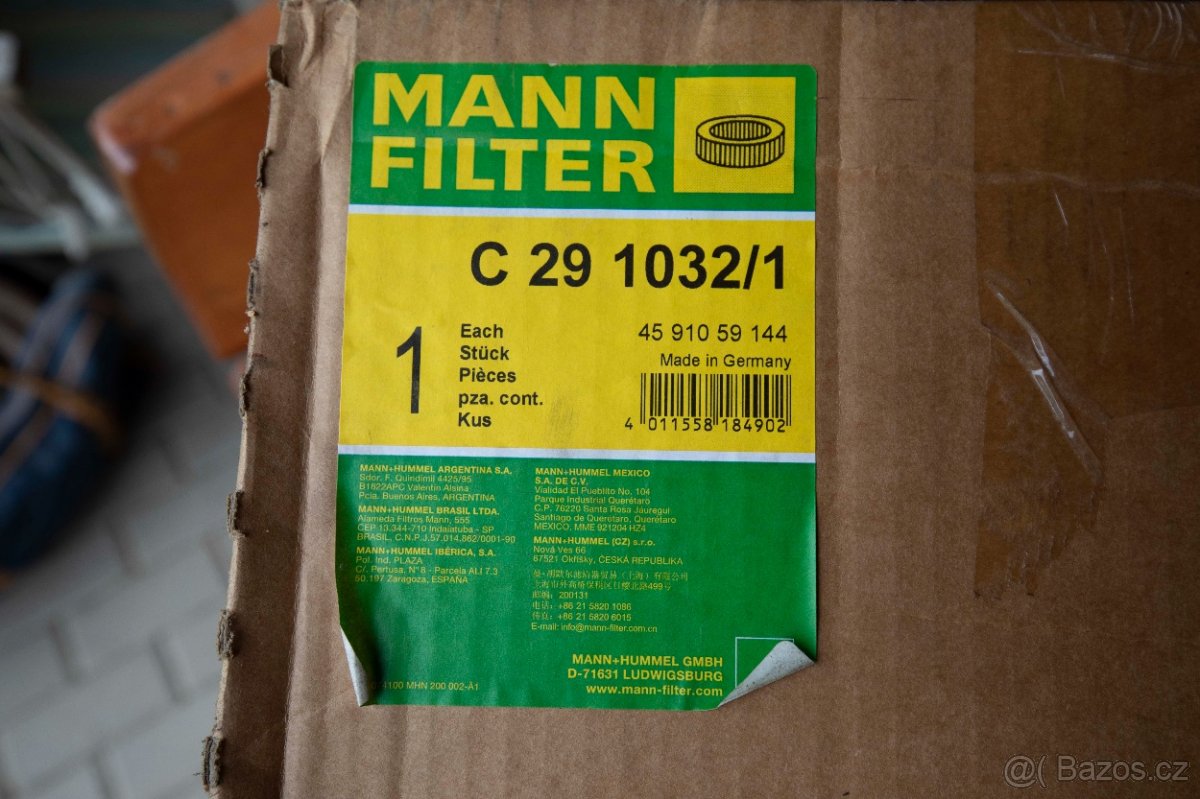 Vzduchový filtr