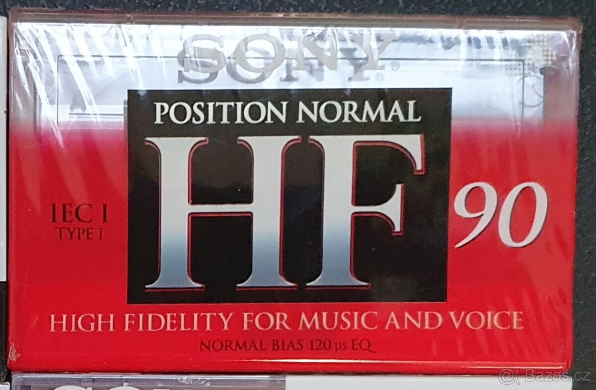Audiokazeta SONY HF 90