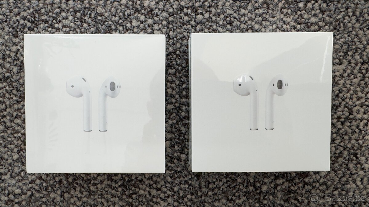 Prodam 2ks originalnich Apple AirPods MV7N2ZM/A za 3900Kc