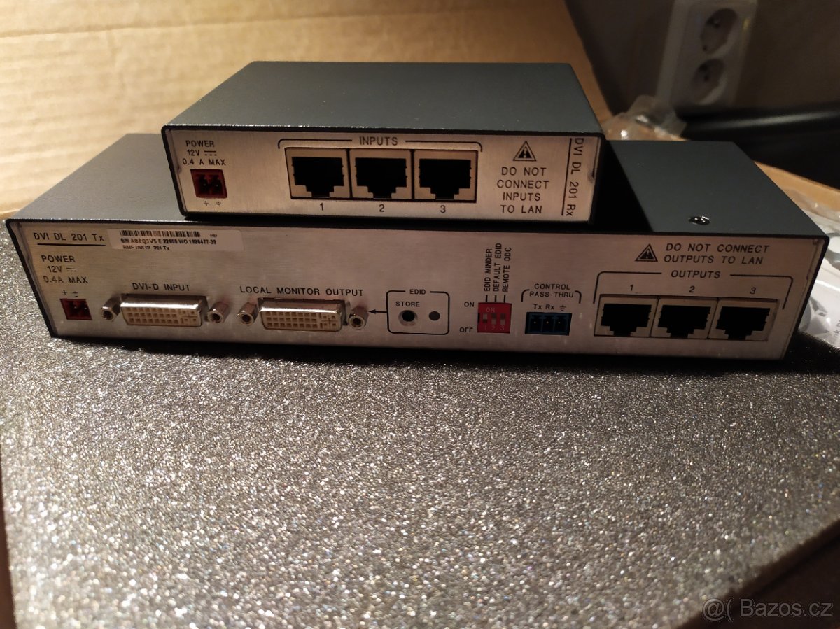NOVÝ extender signálu DVI zn. Extron Electronics na 60m