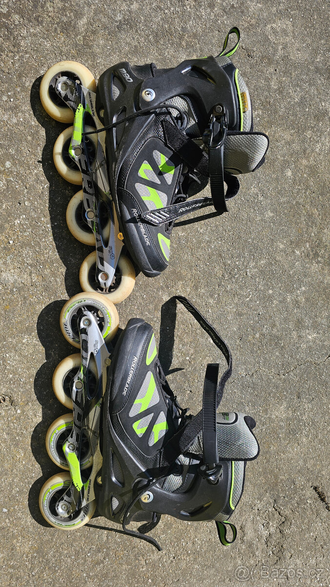 Kolečkové brusle Rollerblade m90