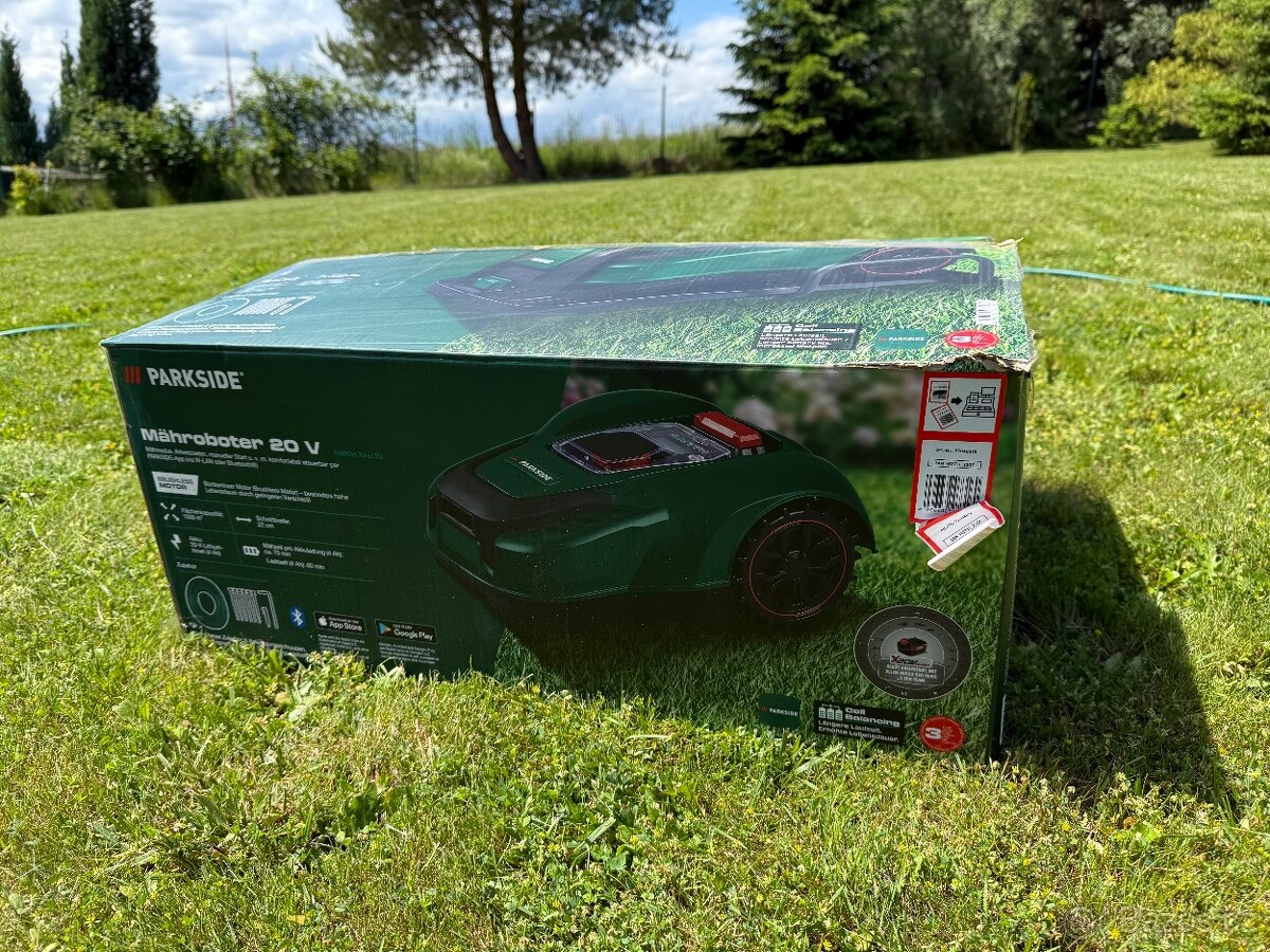 Robotická sekačka Parkside 20V PMRDA 20-LI B2