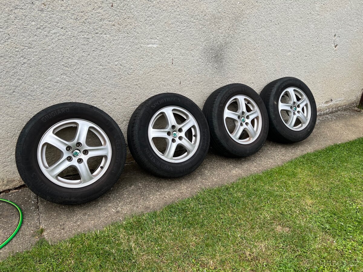 Alu kola 5x100 r15