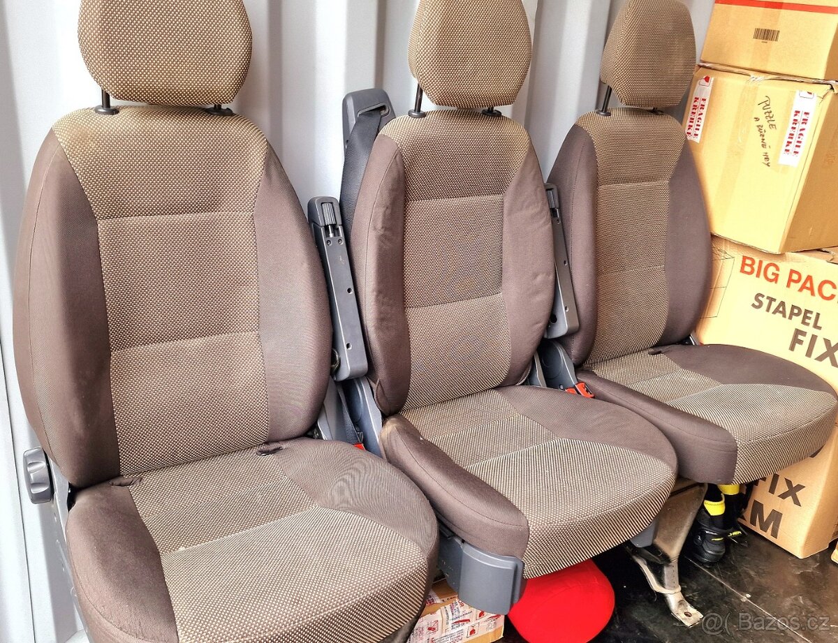 2.řada sedaček Fiat Ducato