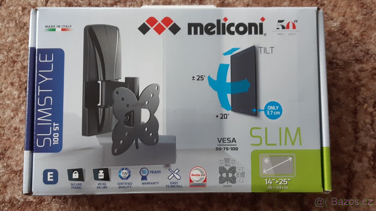 Držák na TV Meliconi Slim Style 100ST
