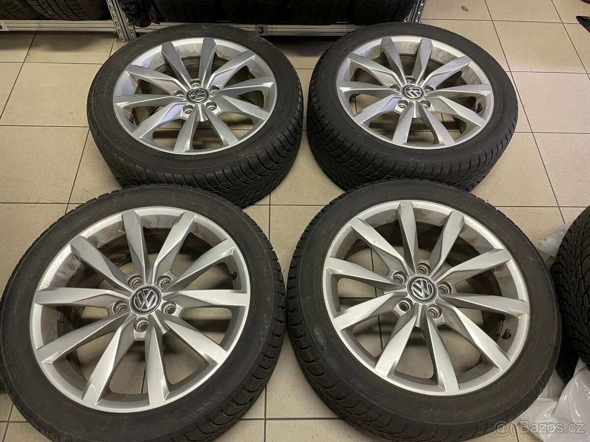 Alu kola včetně zimních pneu Volkswagen Golf