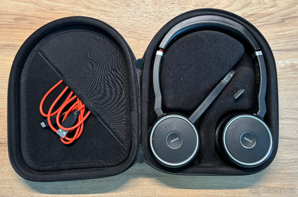 Jabra Evolve 75 - sluchatka + nabijeci stojan