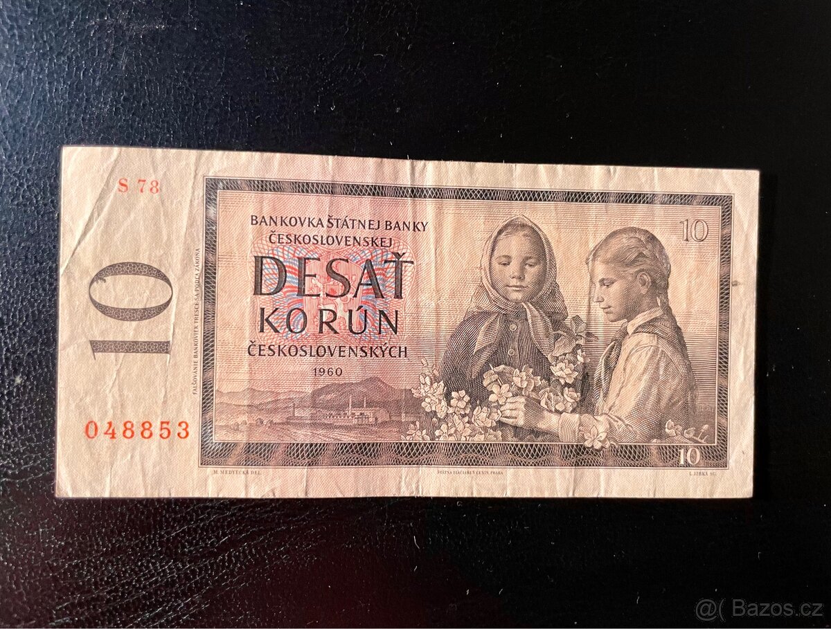 10 korun Československých