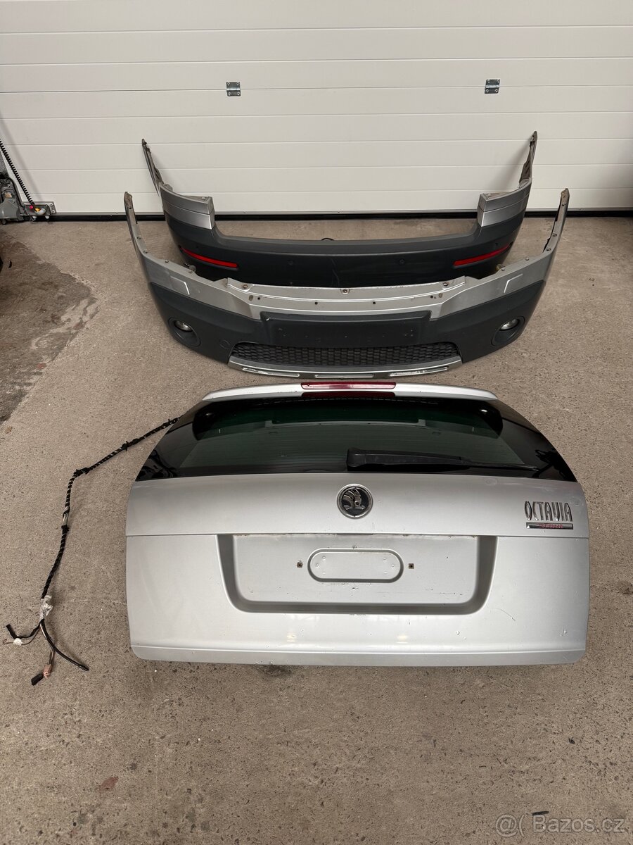 Kufr + nárazníky Škoda Octavia 2